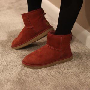 Redish/Pinkish UGG Booties USED